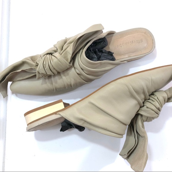 Jeffrey Campbell Shoes - Jeffrey Campbell Leather Bow Mules
